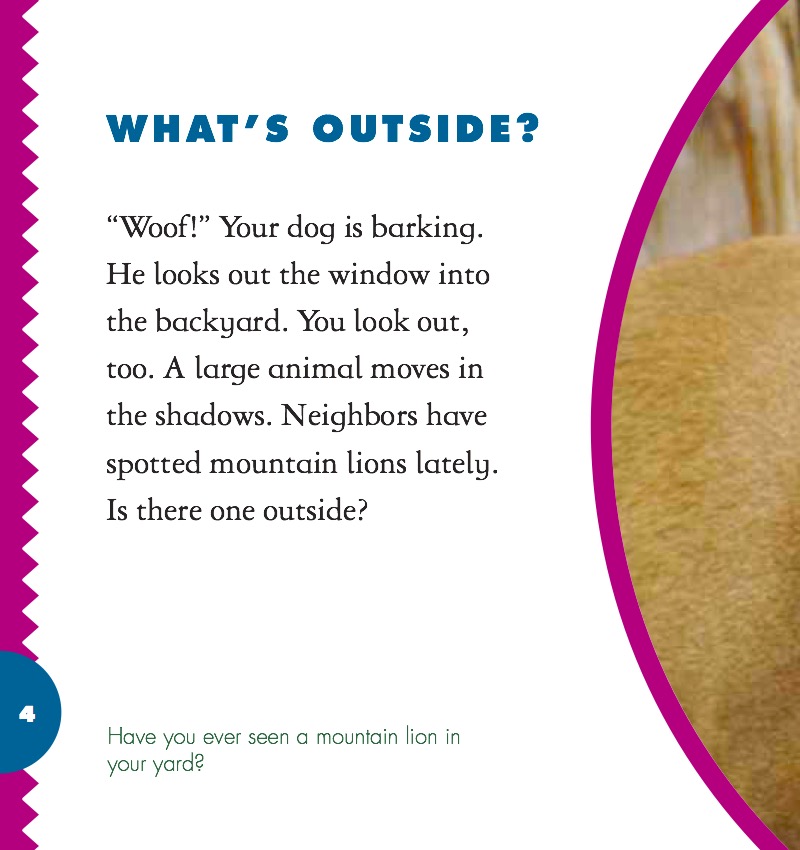 How Do We Live Together? Mountain Lions — page 1