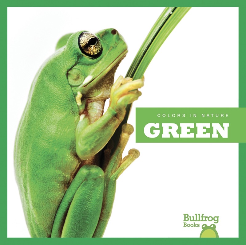 Colors In Nature: Green book cover