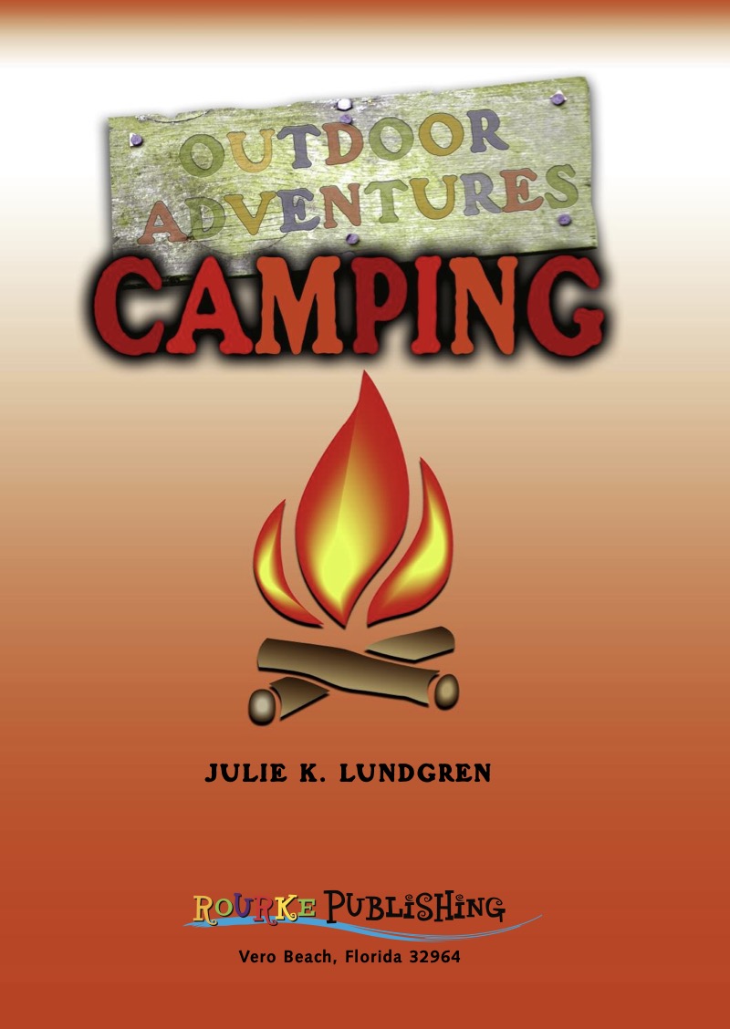 Camping book cover