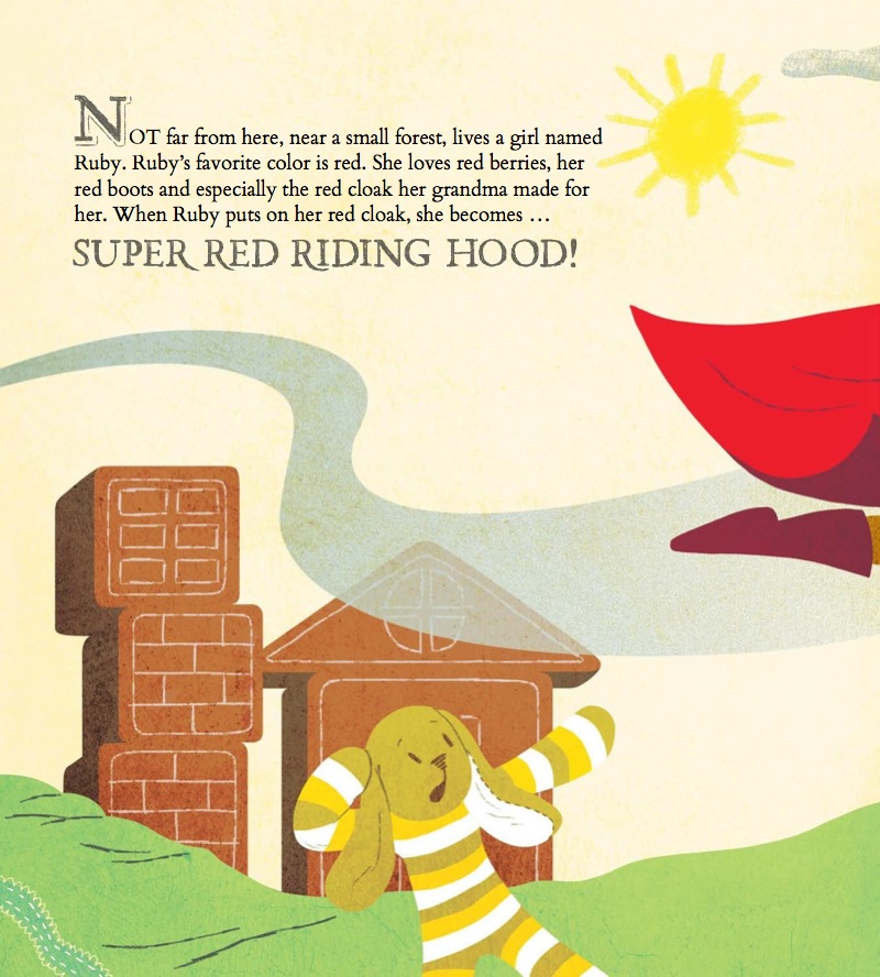 Super Red Riding Hood — page 1
