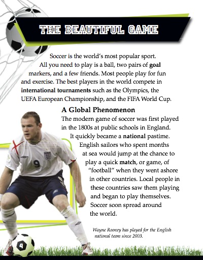 Winning Big: World and Euro Cup Soccer — page 1