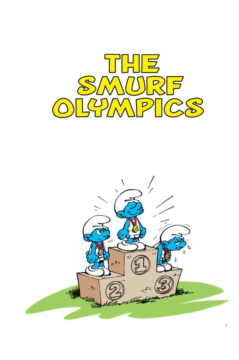 The Smurfs 11: The Smurf Olympics book cover