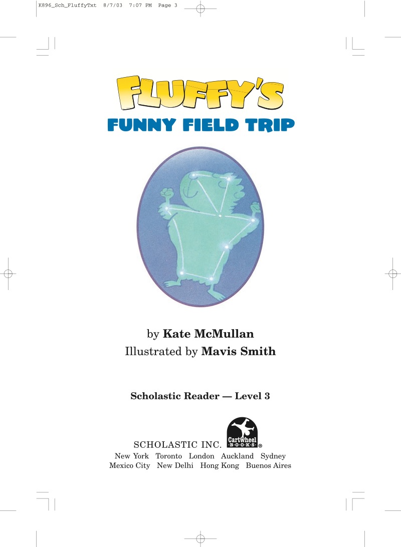 Fluffy's Funny Field Trip book cover