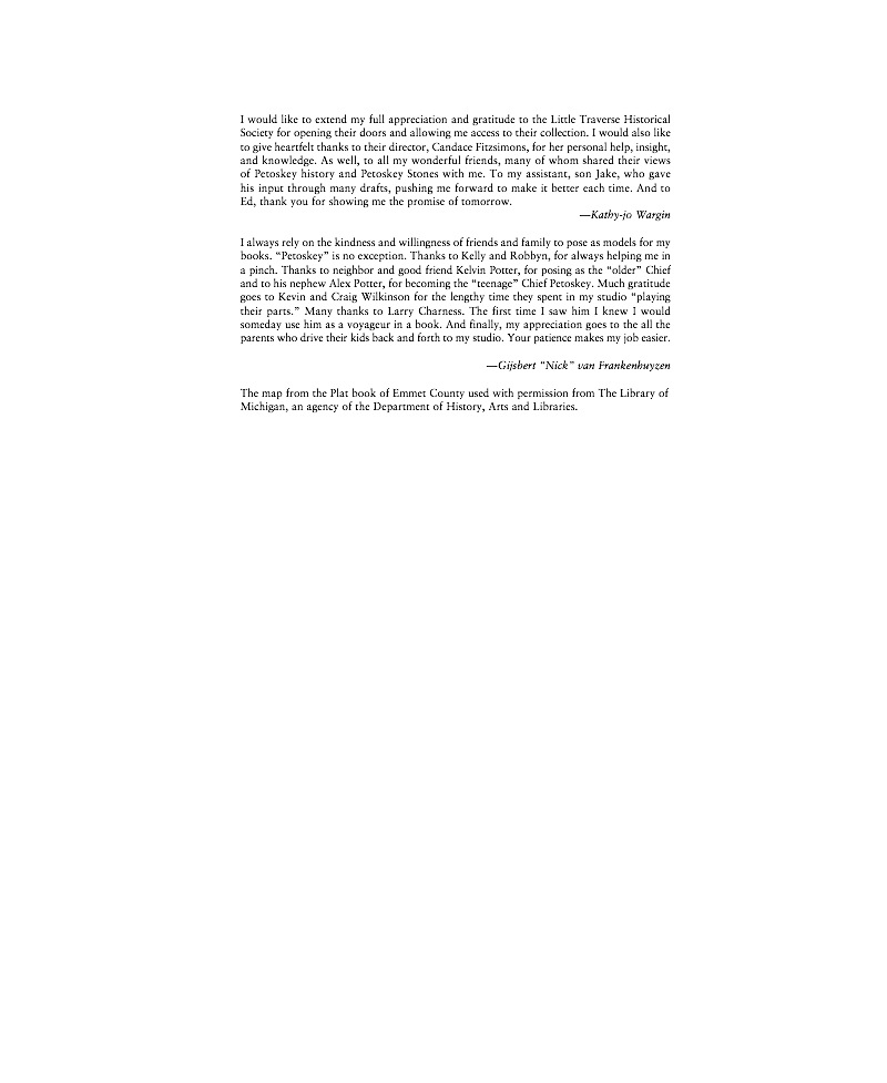 The Legend of the Petoskey Stone — page 1