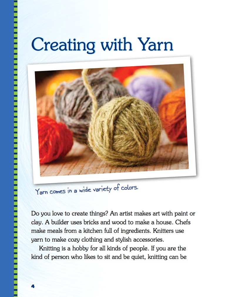 Learning to Knit — page 1