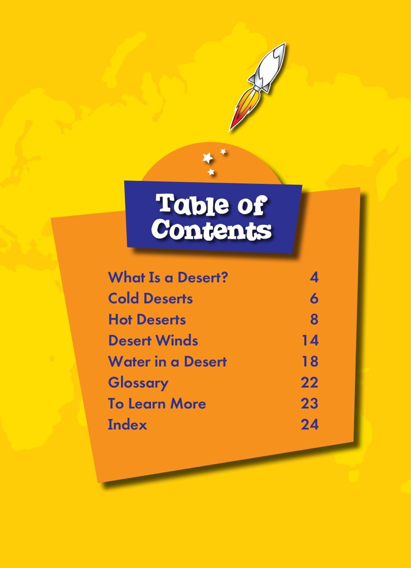 Deserts: Learning About the Earth book cover