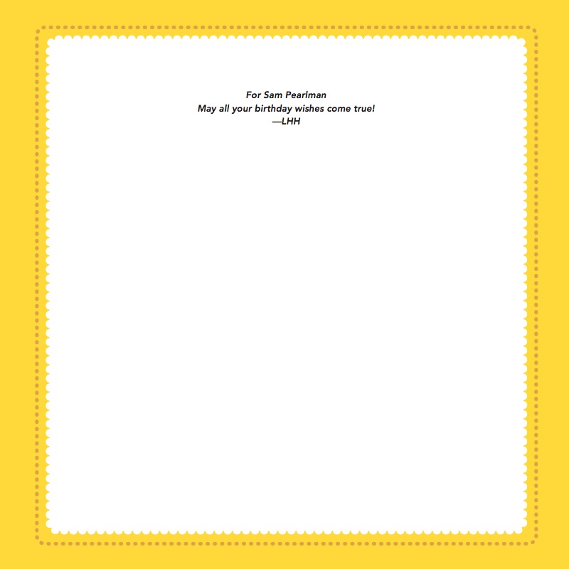 Make A Wish, Albert! — page 1