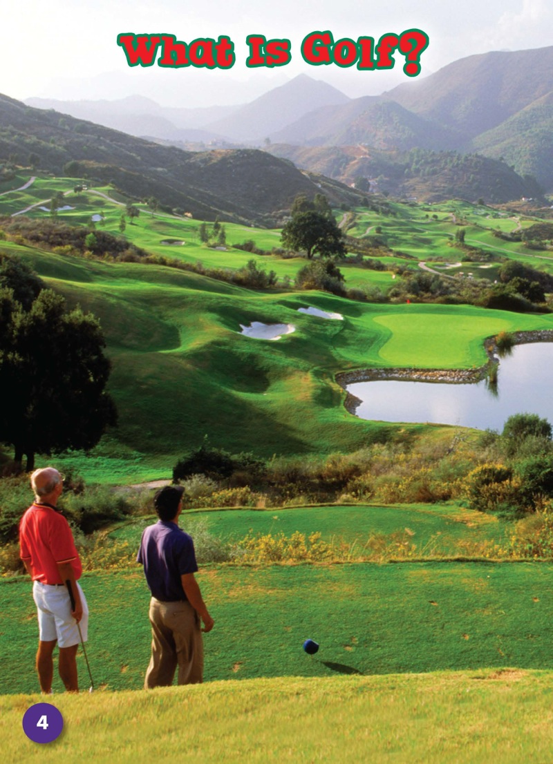 My First Sports: Golf — page 1