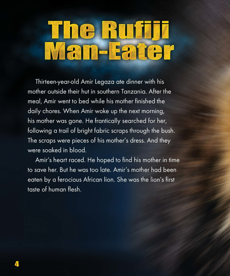 The African Lion — page 1