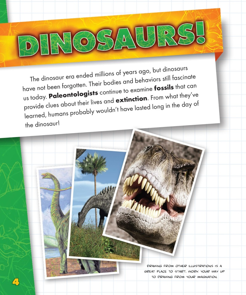 You Can Draw It! Dinosaurs — page 1