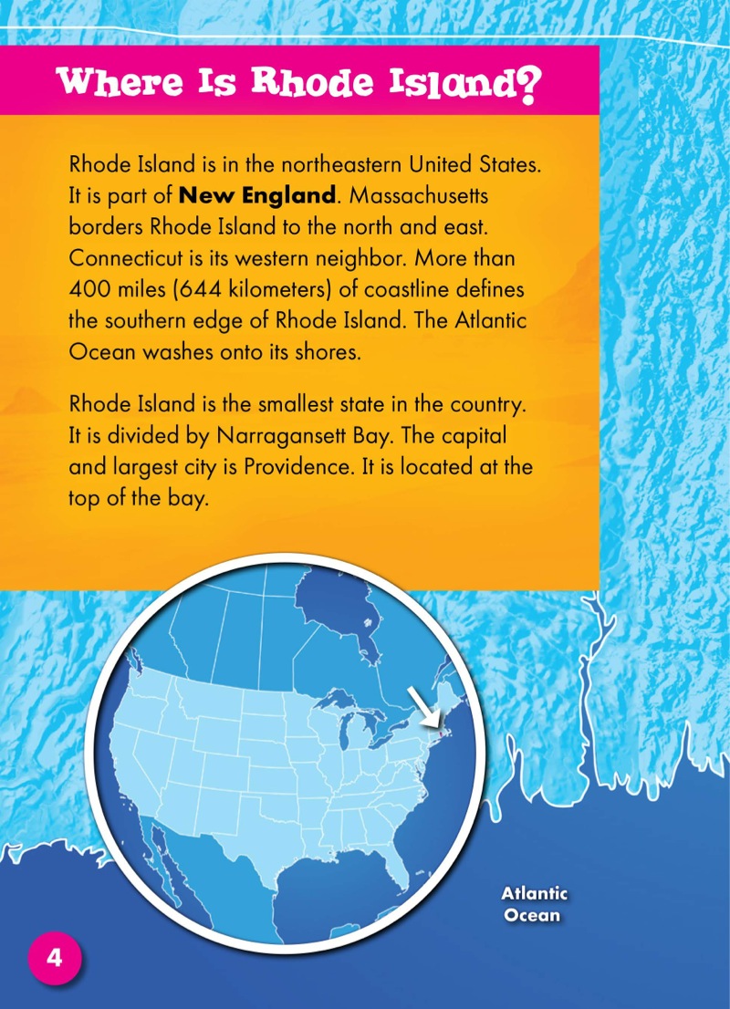 Exploring the States: Rhode Island — page 1