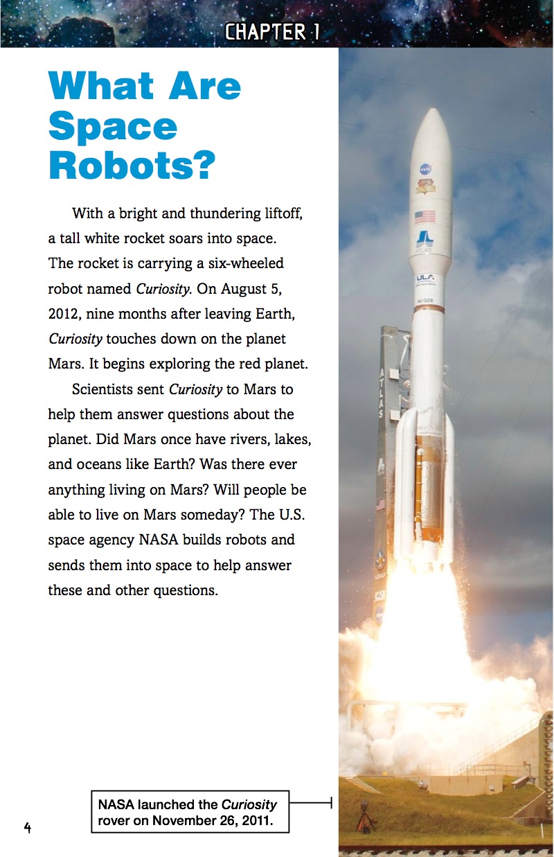 Future Explorers: Robots In Space — page 1