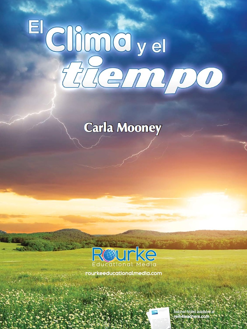 El clima y el tiempo — page 1