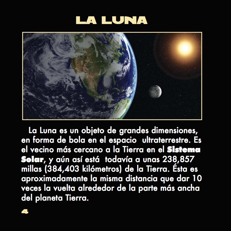 La Luna (Moon) — page 1