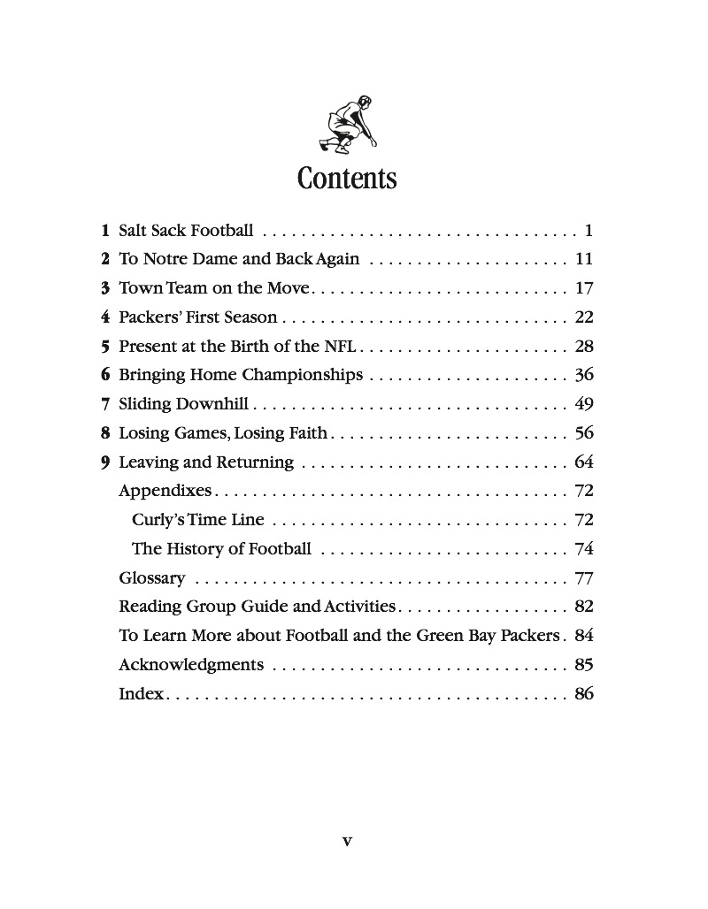 Curly Lambeau: Building the Green Bay Packers — page 1