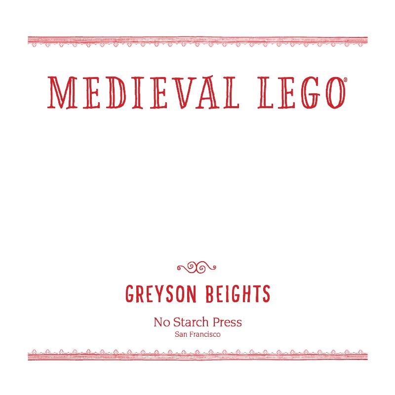 Medieval LEGO book cover
