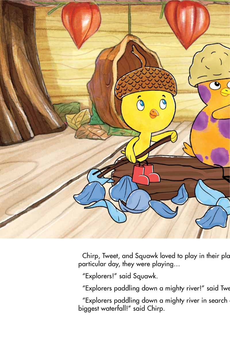 Chirp: A River Leaks Through It — page 1