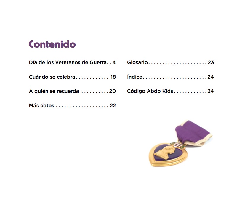 Día de los Veteranos de Guerra book cover