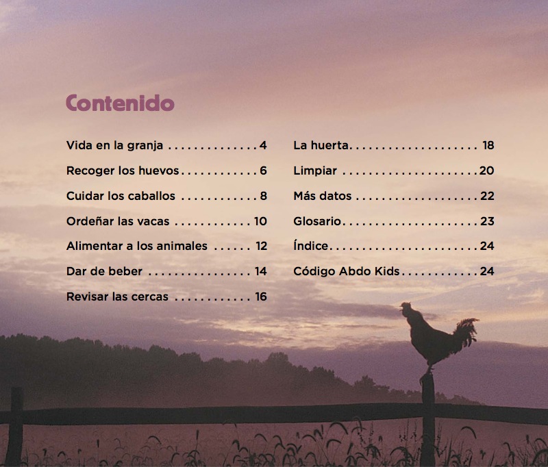 Vida en la granja book cover
