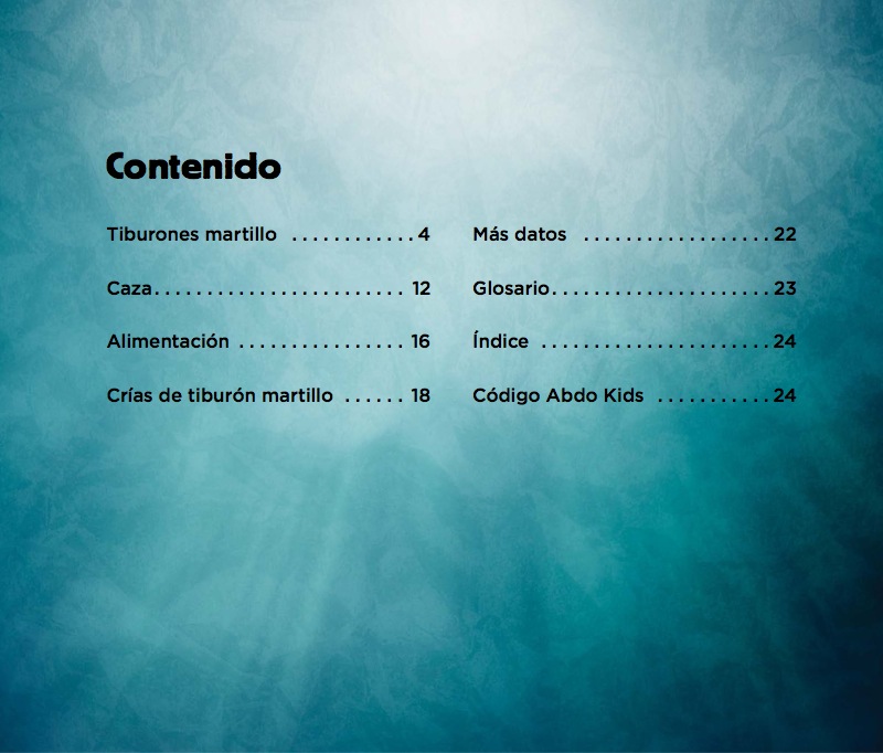 Tiburones martillo book cover