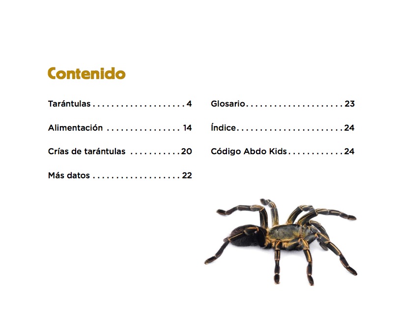 Tarántulas book cover