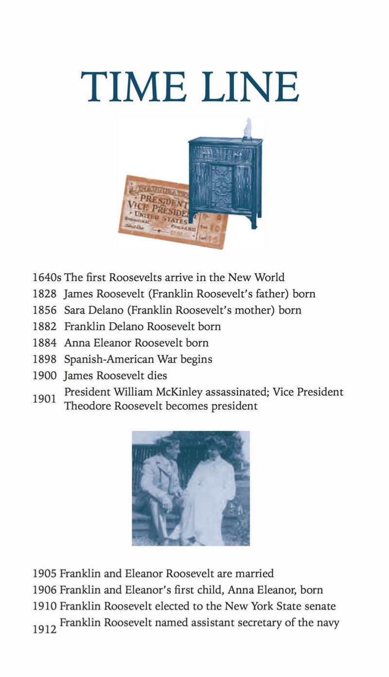Franklin Delano Roosevelt for Kids: His Life and Times with 21 Activities — page 1