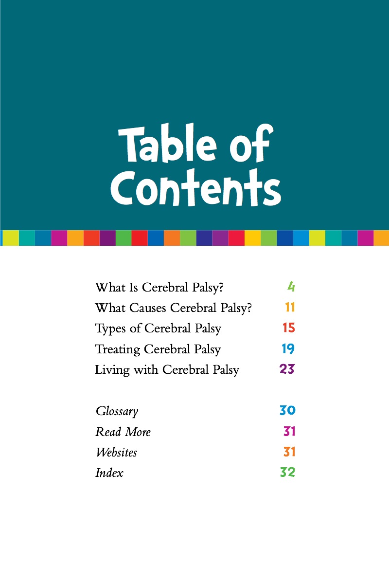 Cerebral Palsy book cover