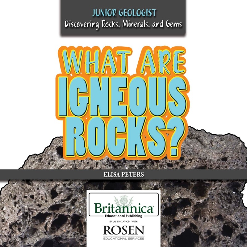 What Are Igneous Rocks? book cover