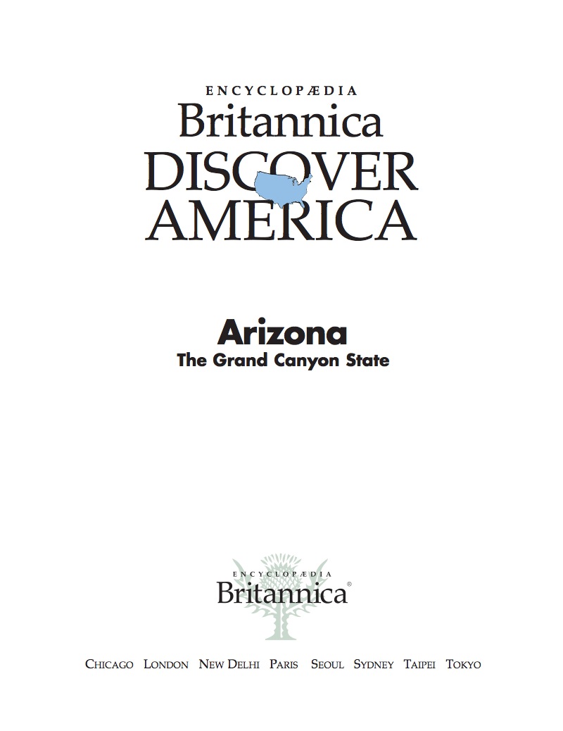 Arizona: The Grand Canyon State book cover