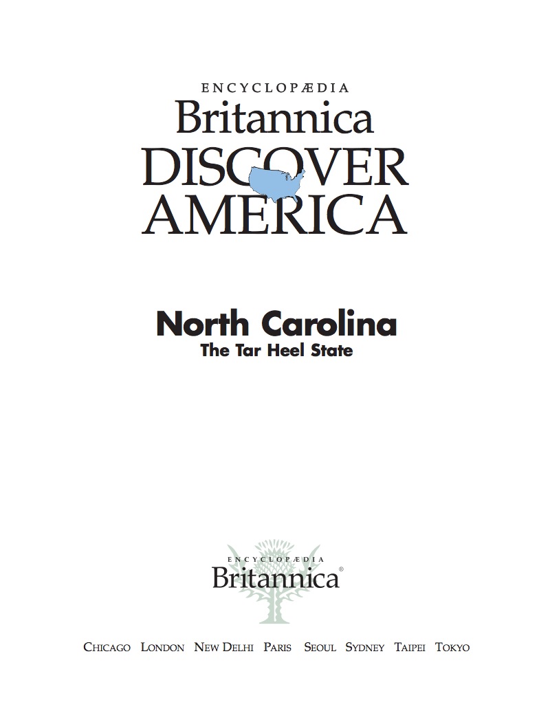 North Carolina: The Tar Heel State book cover