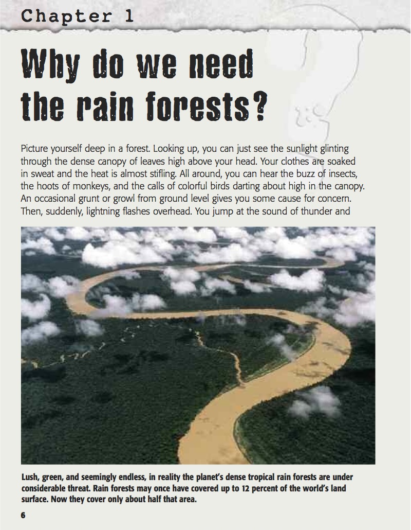 Why Are the Rain Forests Being Destroyed? — page 1