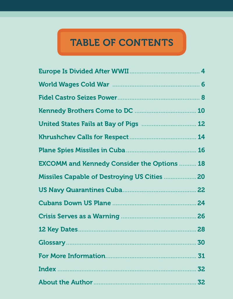 12 Incredible Facts About The Cuban Missile Crisis book cover