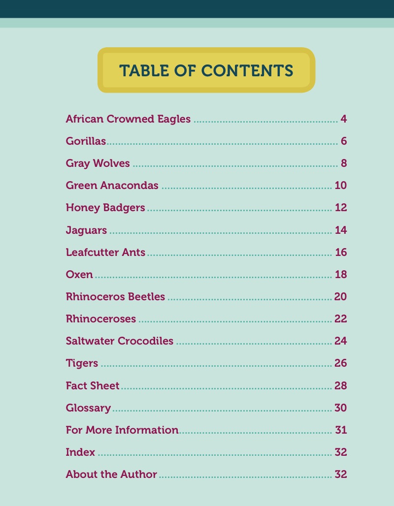 12 Super-Strong Animals You Need To Know book cover