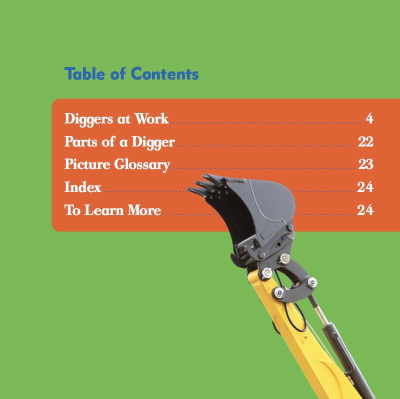 Machines At Work: Diggers book cover