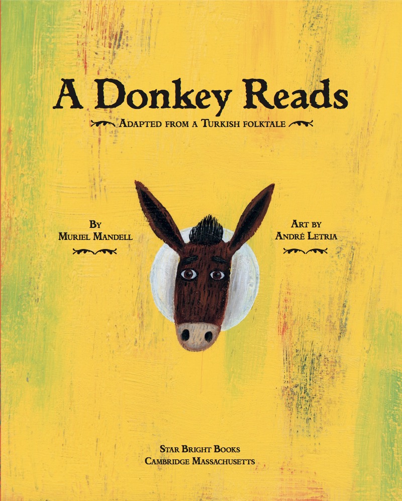 A Donkey Reads: Adapted from a Turkish Folktale book cover