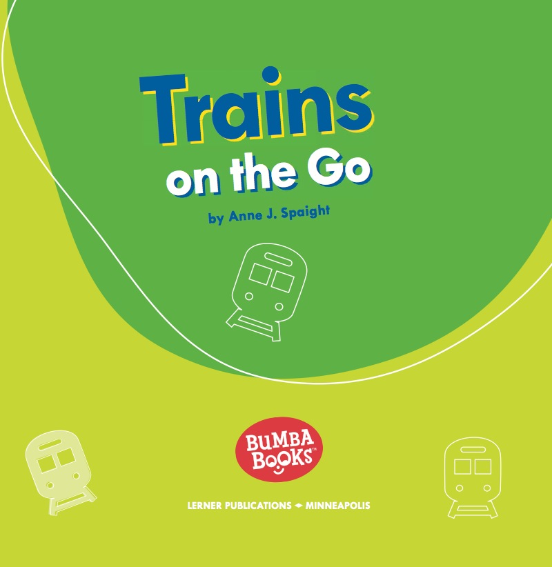 Trains on the Go book cover