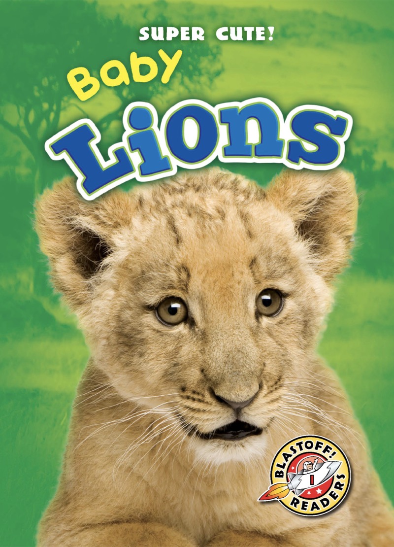 Super Cute! Baby Lions book cover