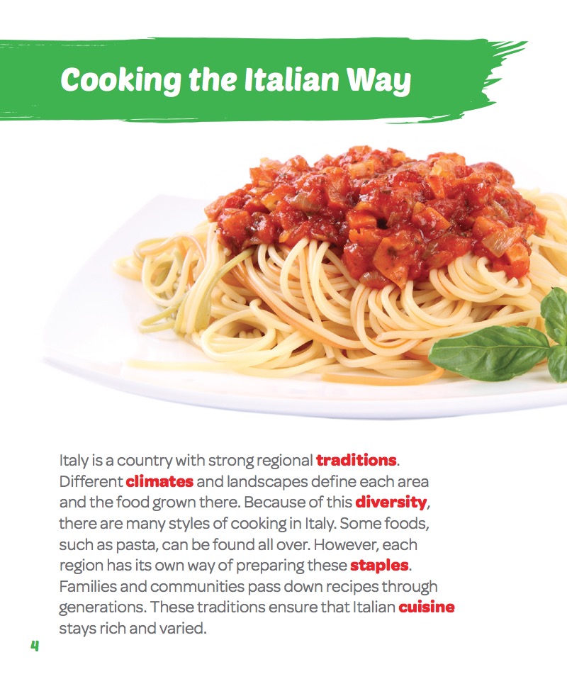 Foods of Italy — page 1