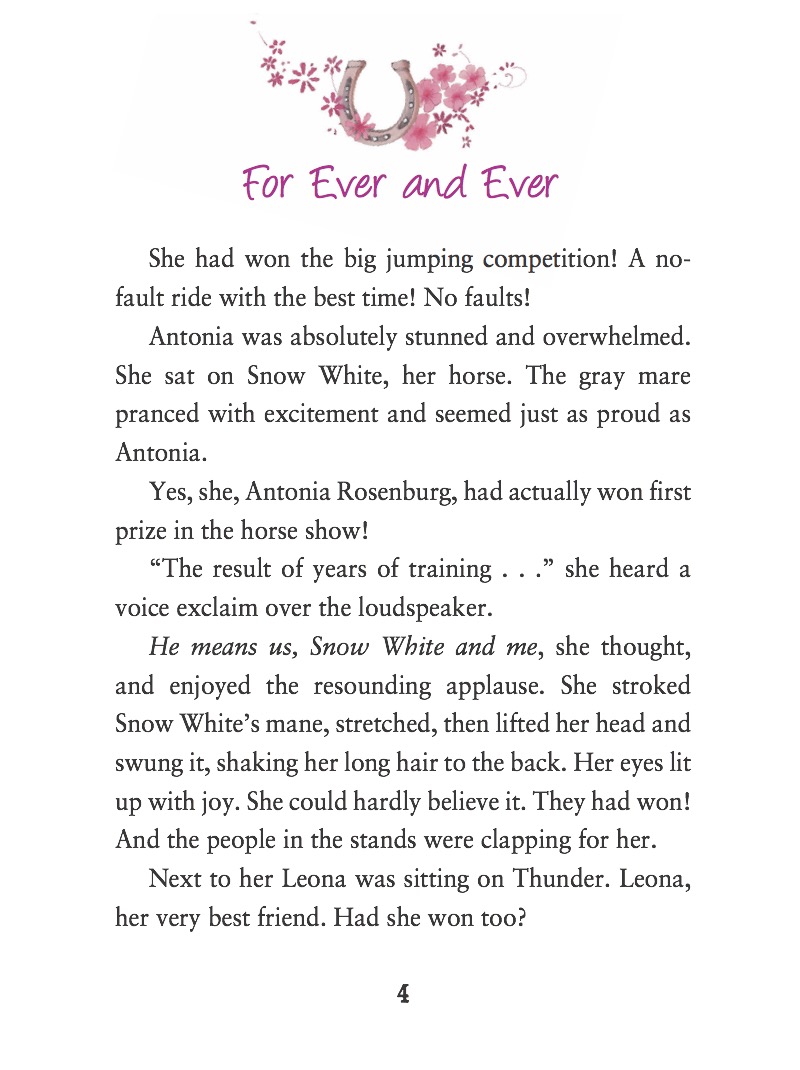 Antonia, the Horse Whisperer: The Rosenburg Riding Stables, Volume 1 — page 1