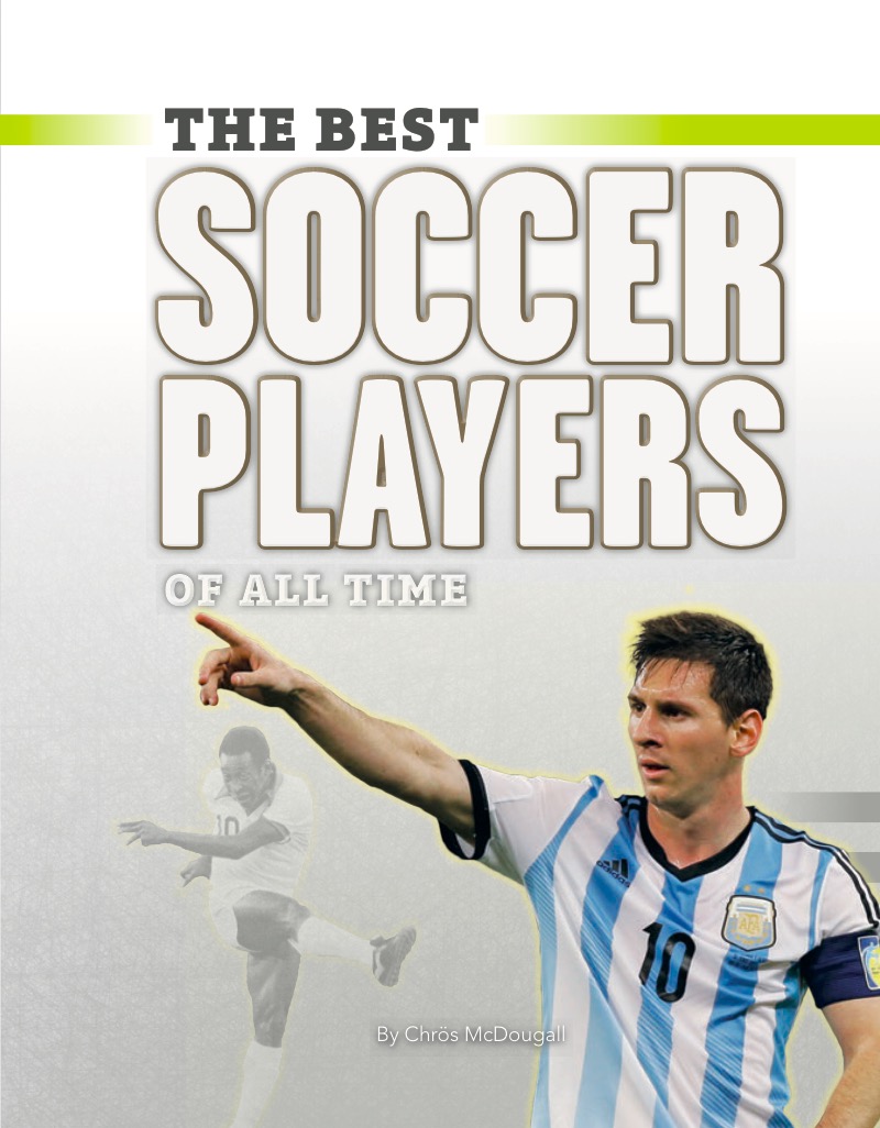 The Best Soccer Players of All Time book cover