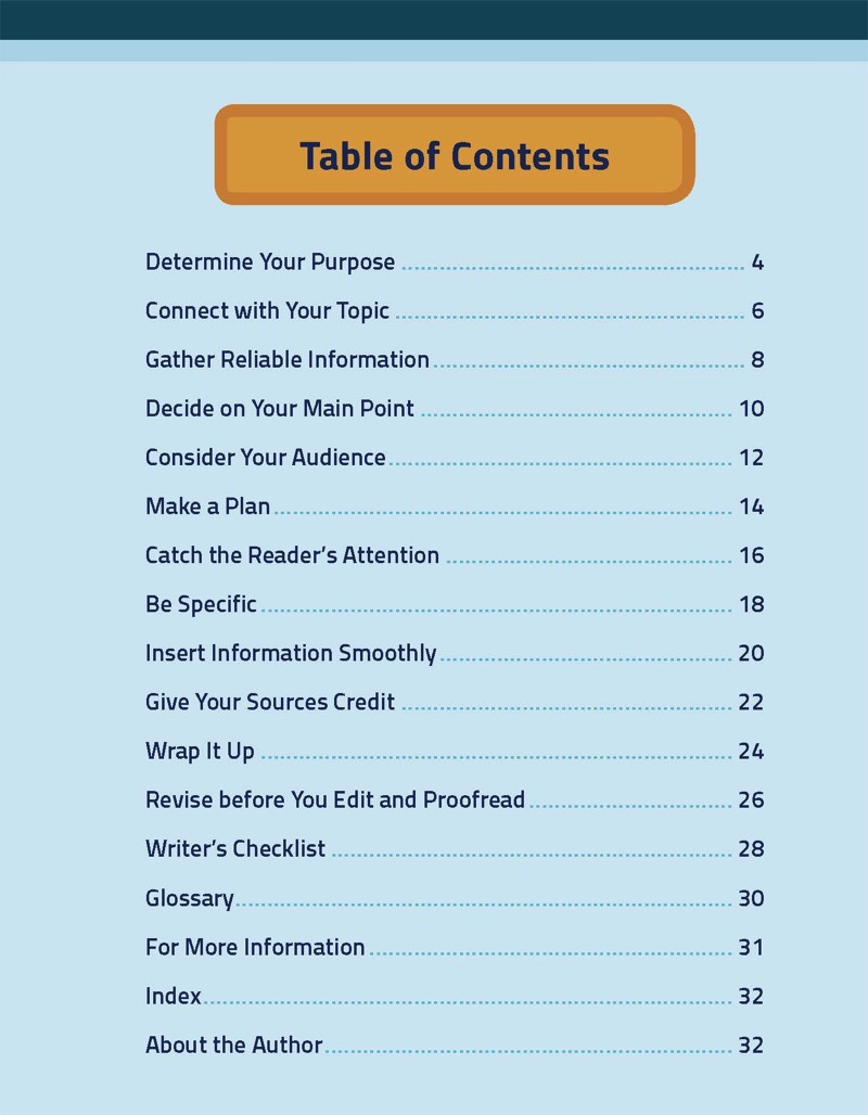 12 Great Tips On Writing To Inform book cover