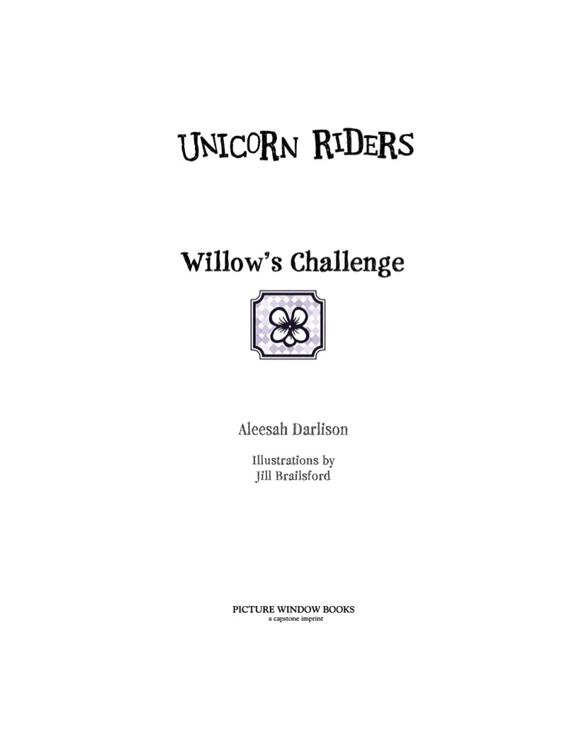 Willow's Challenge — page 1