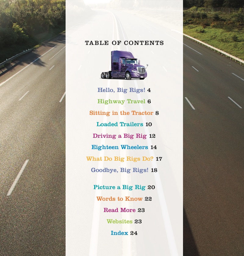 Big Rigs book cover