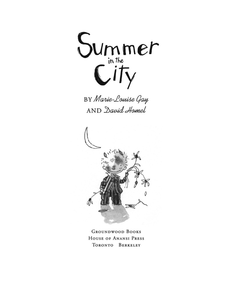 Summer in the City book cover