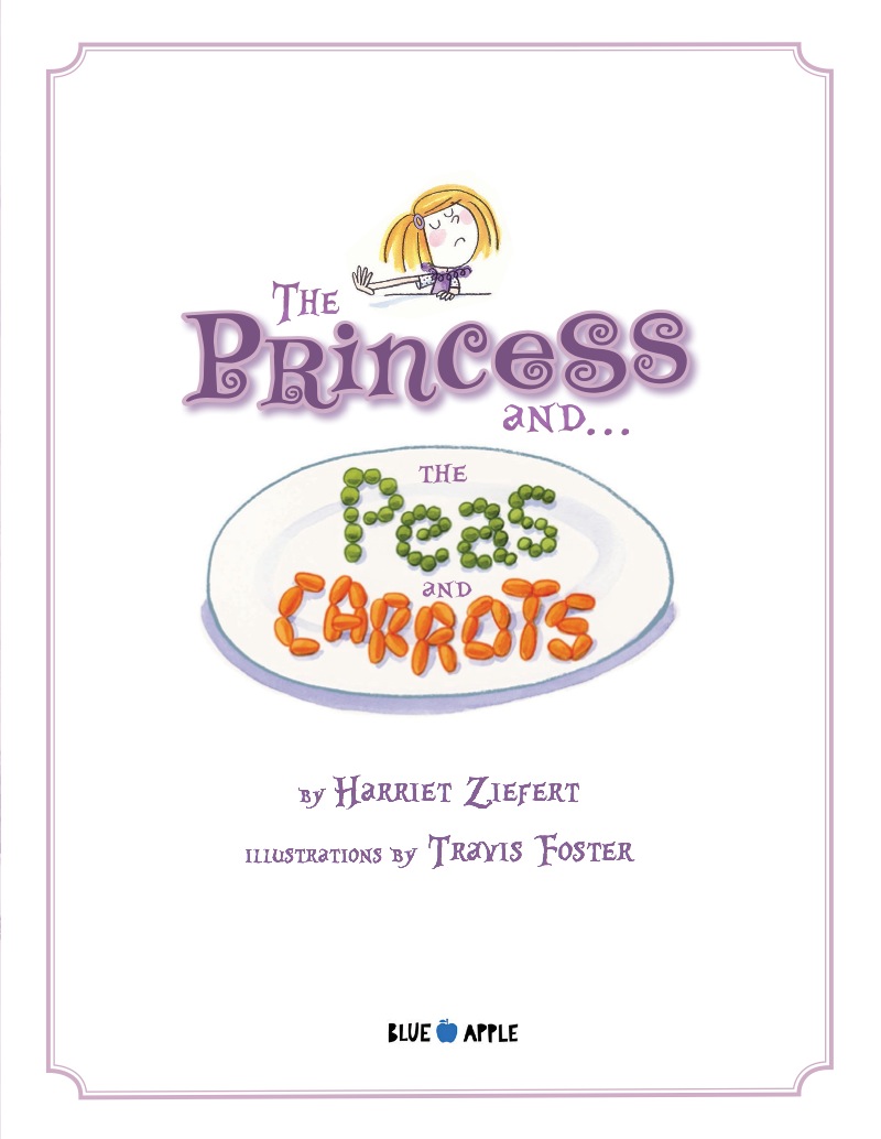 The Princess and the Peas and Carrots book cover