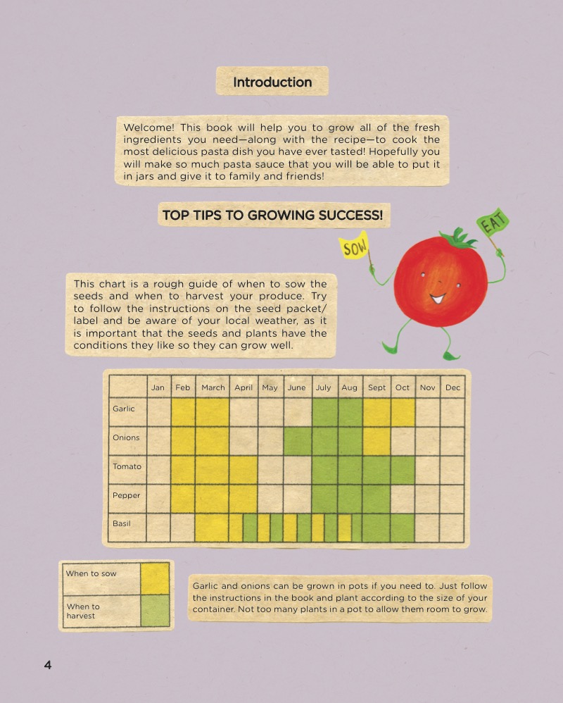 Pasta Sauce!: Grow Your Own Ingredients — page 1