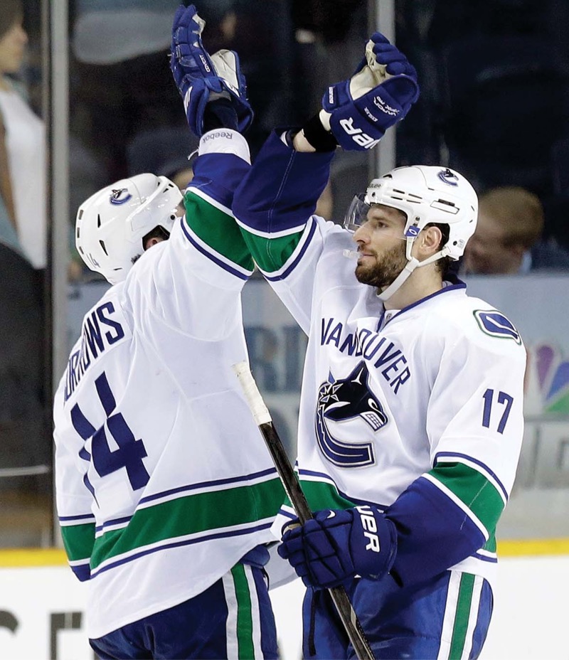 The Vancouver Canucks — page 1