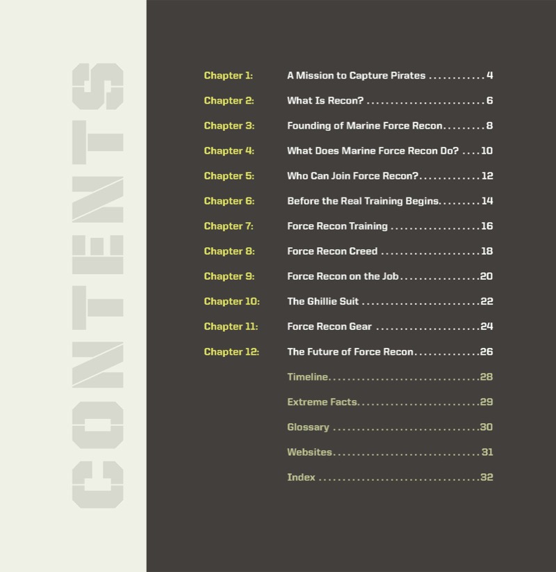Marine Force Recon book cover