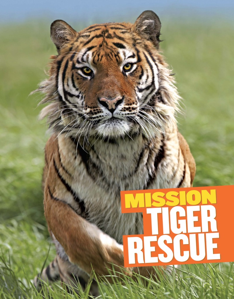 National Geographic Kids Mission: Tiger Rescue book cover
