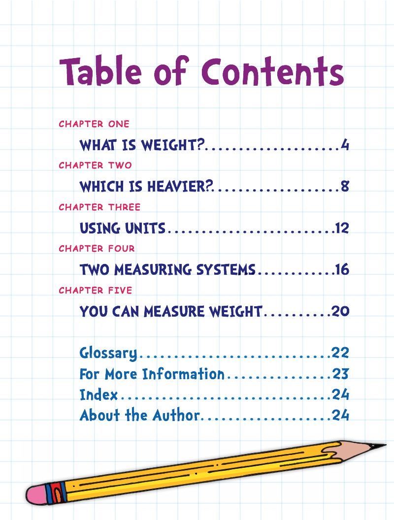 Measuring Weight book cover